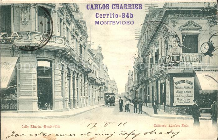 Montevideo Uruguay Calle Rincon