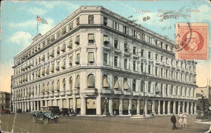 Habana Havana Manzana de Gomez Stempel auf AK