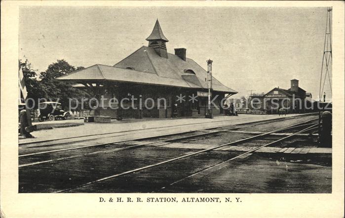Altamont New York DHRR Station Railway