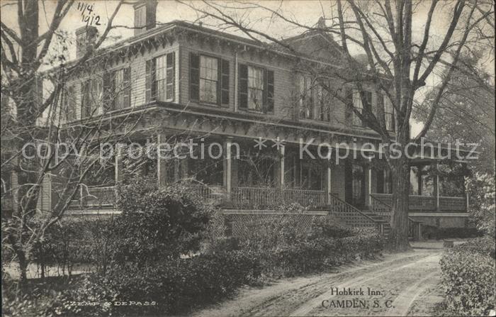 Camden South Carolina Hobkirk Inn