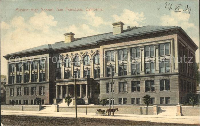 San Francisco California Mission High School