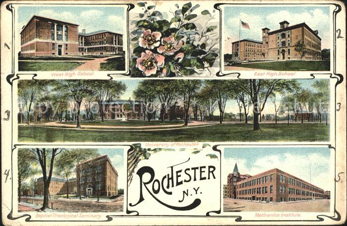 Rochester New York High School University Baptist Theological Seminary Mechanics