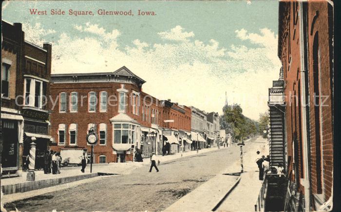 Glenwood Iowa West Side Square