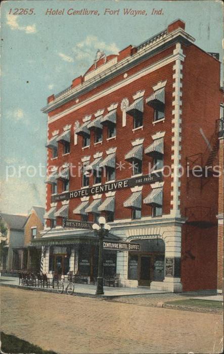 Fort Wayne Hotel Centlivre
