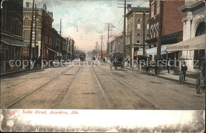 Anniston Alabama Noble Street