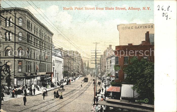 Albany New York North Pearl Street from State Street