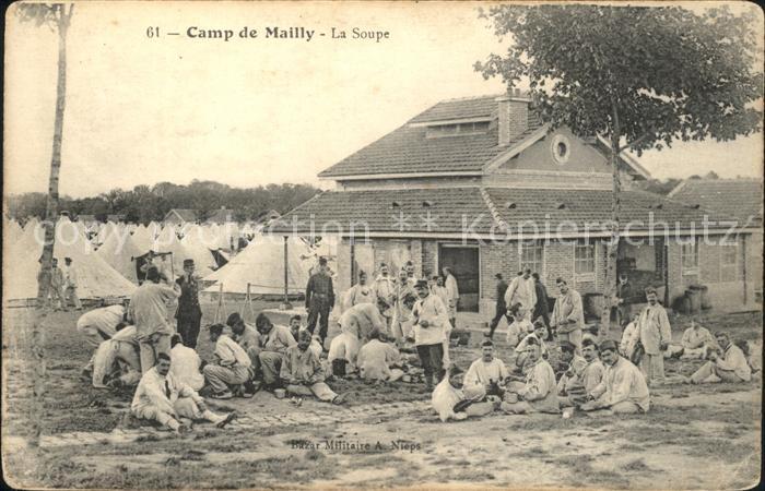Camp de Mailly La Soupe Militaire
