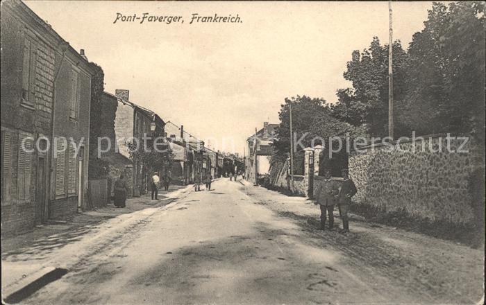 Pont Faverger Dorfstrasse