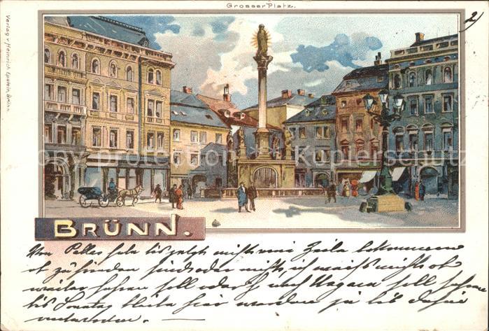 Bruenn Brno Grosser Platz