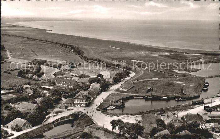 Bensersiel Fliegeraufnahme