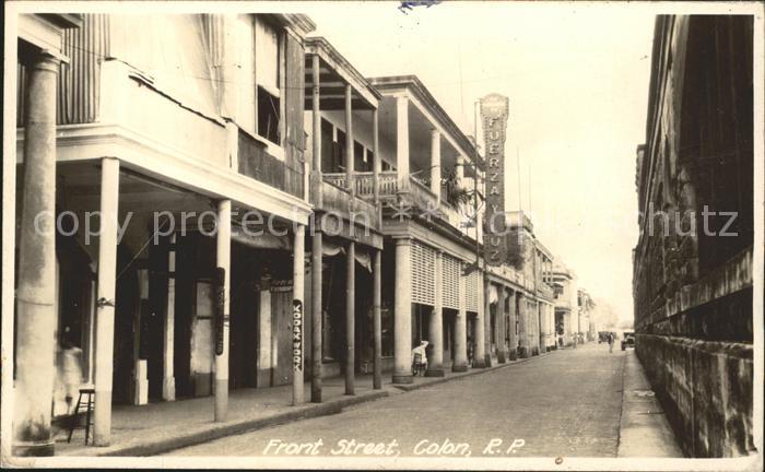 Colon Panama Front Street