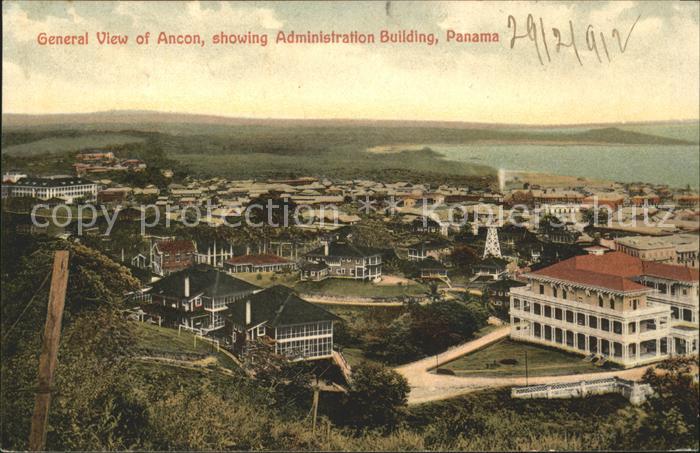 Ancon Panama General view showing Administration Building