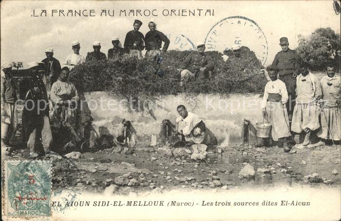 El Aioun Sidi Mellouk Les trois sources dites El Aioun La France au Maroc Orient