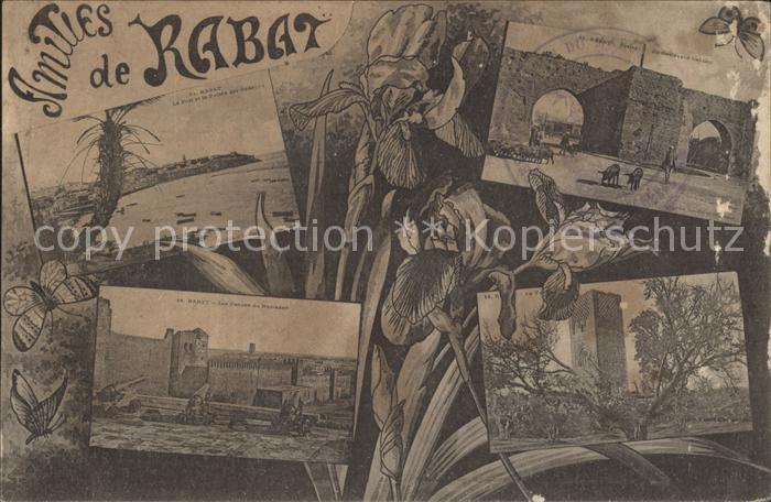 Rabat Marokko Port Canons du Ramadan Tour Portes