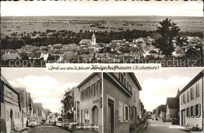 Koenigschaffhausen Kaiserstuhl Herrenstrasse Guldenstrasse