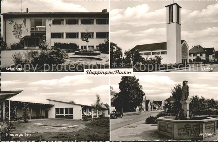 Buggingen Brunnen Kindergarten Schule