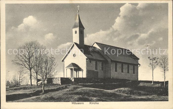 Haeusern Schwarzwald Kirche