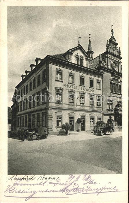 Messkirch Hotel Loewen Autos