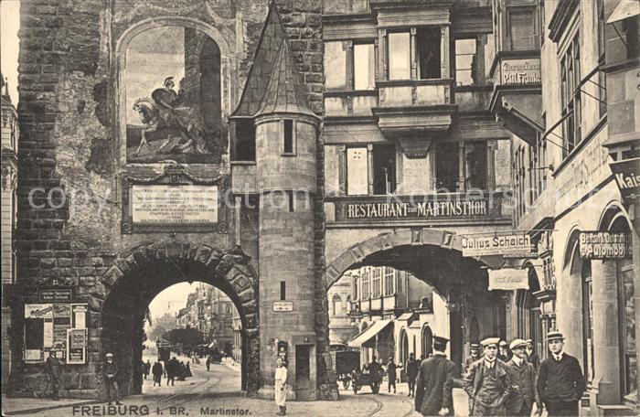 Freiburg Breisgau Martinstor Restaurant