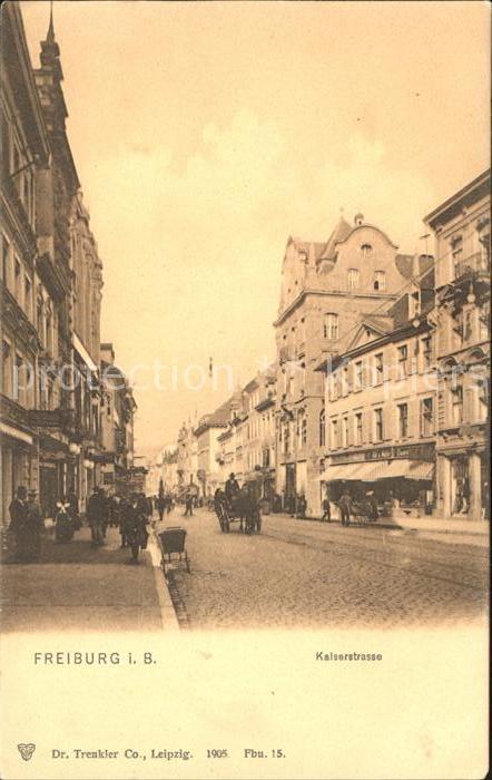 Freiburg Breisgau Kaiserstrasse
