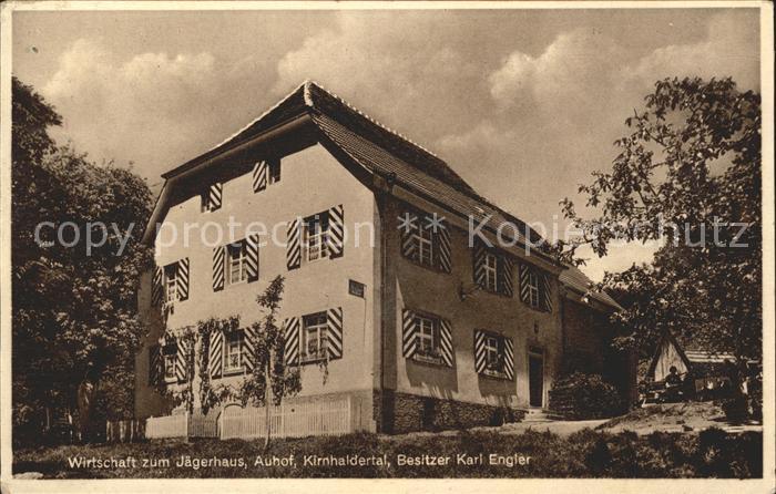 Emmendingen Gasthaus zum Jaegerhof Karl Engler