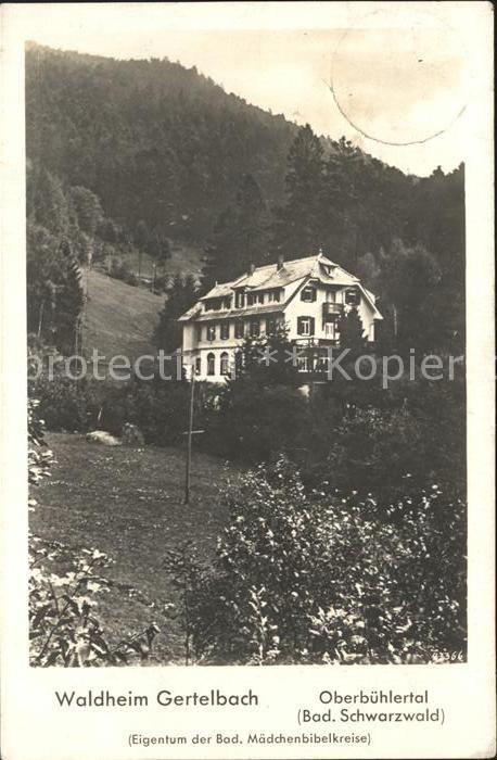 Oberbuehlertal Waldheim Gertelbach