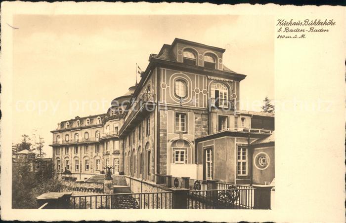 Baden-Baden Kurhaus Buehlerhoehe