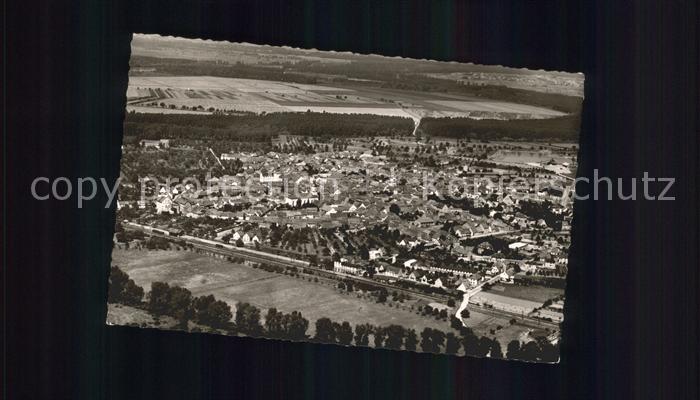 Philippsburg Baden Fliegeraufnahme