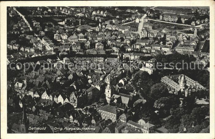 Detmold Fliegeraufnahme