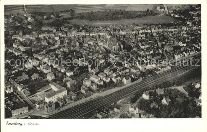 Friedberg Hessen Fliegeraufnahme