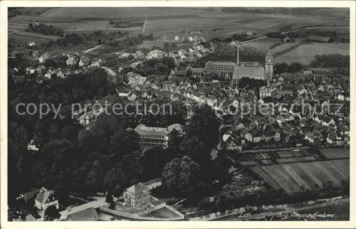 Lich Hessen Fliegeraufnahme