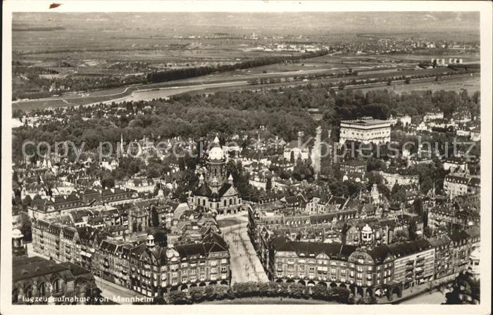 Mannheim Fliegeraufnahme