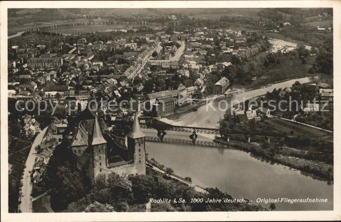 Rochlitz Sachsen Fliegeraufnahme