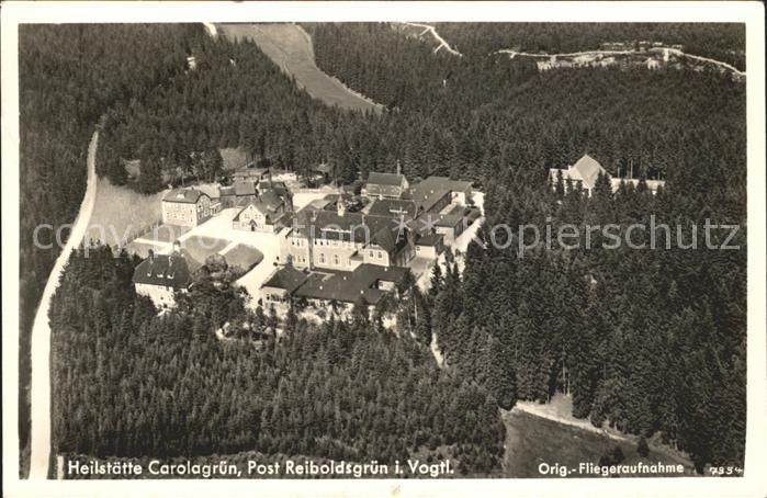 Bad Reiboldsgruen Fliegeraufnahme Heilstaette Carolagruen