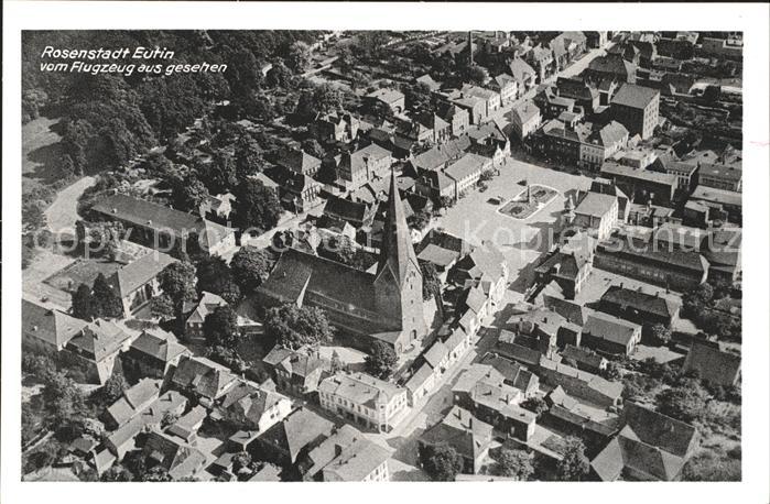 Eutin Fliegeraufnahme Rosenstadt