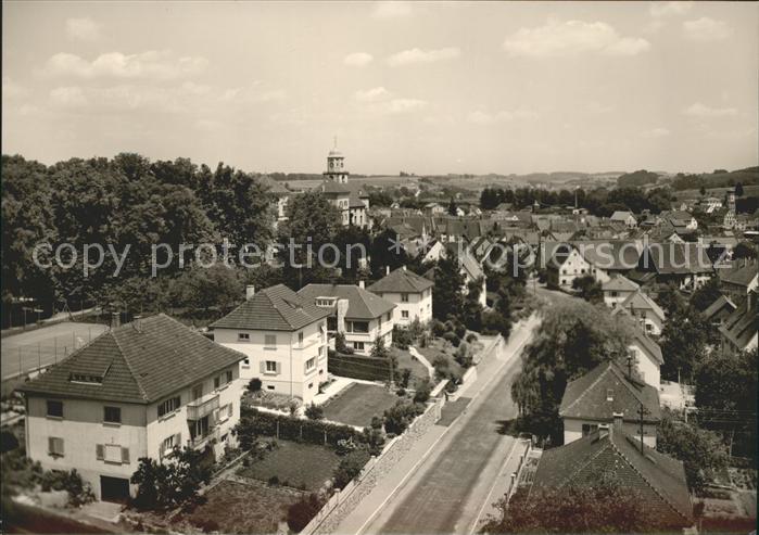Messkirch Fliegeraufnahme Strasse