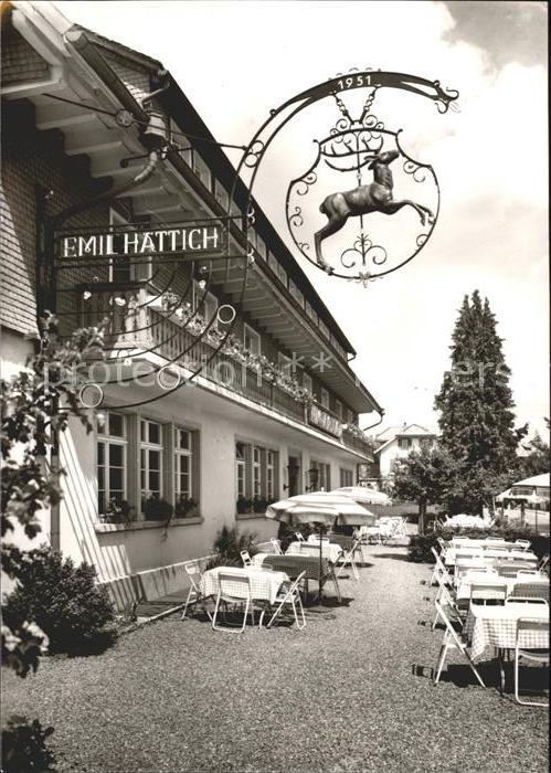 St Maergen Hotel zum Hirschen Emil Haettich