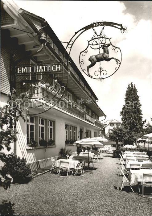St Maergen Hotel zum Hirshen Emit Haettich