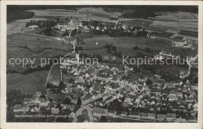 Hohenwart Paar Fliegeraufnahme