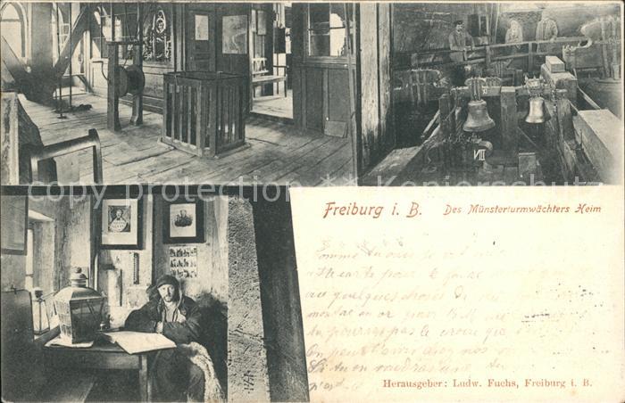 Freiburg Breisgau Muensterturmwaechter