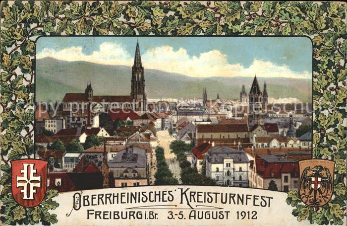 Freiburg Breisgau Oberrheinisches Kreisturnfest