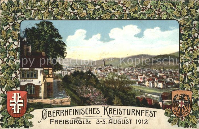 Freiburg Breisgau Oberrheinisches Kreisturnfest