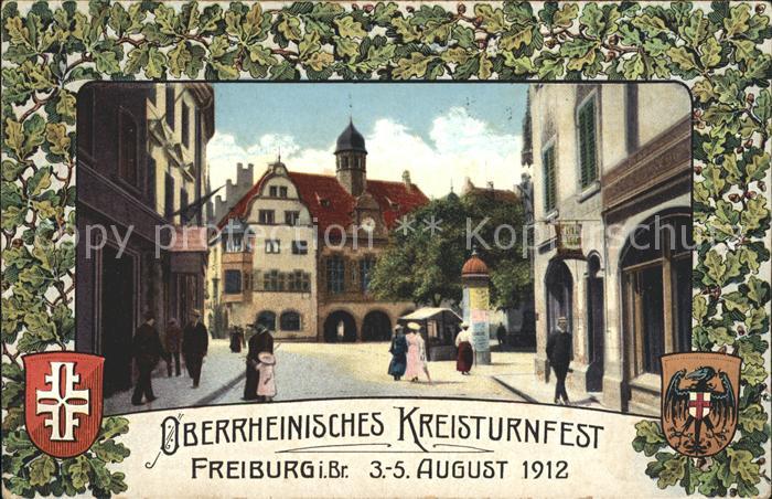 Freiburg Breisgau Oberrheinisches Kreisturnfest