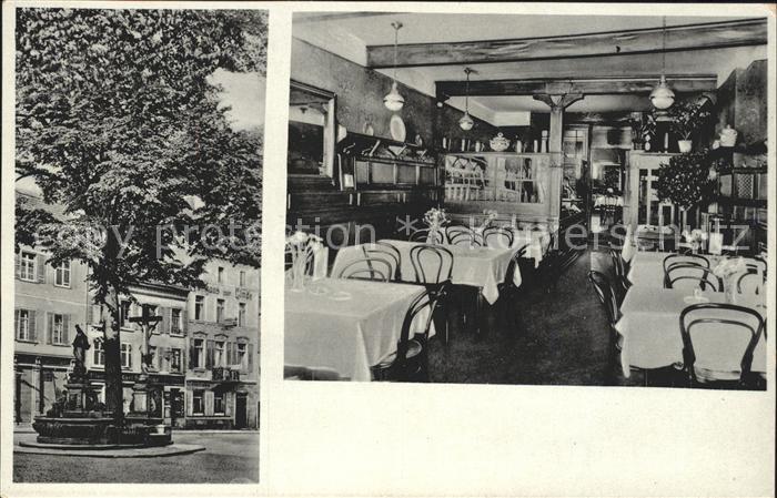 Freiburg Breisgau Hotel Linde Unterlinden 6 Karl Gyse