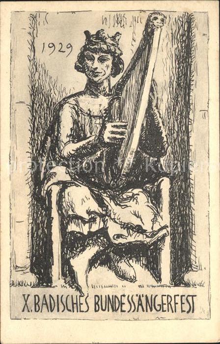 Freiburg Breisgau 10. Badisches Bundessaengerfest