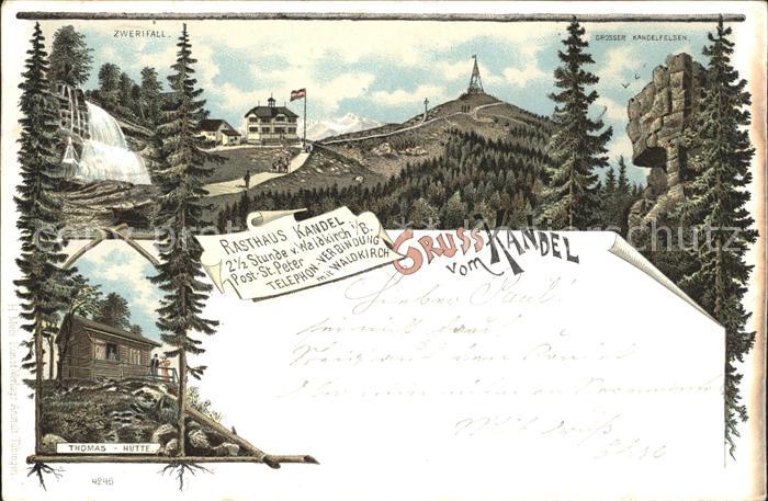 Kandel Waldkirch Breisgau Rasthaus Zwerifall