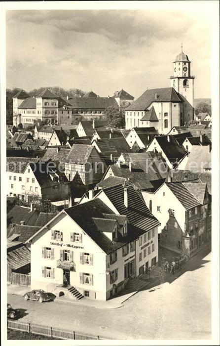 Messkirch Gasthaus Metzgerei zum gruenen Baum