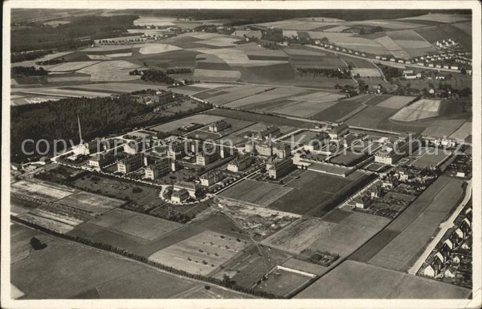 Zwickau Sachsen staatliches Krankenstift Fliegeraufnahme