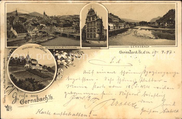 Gernsbach Schloss Eberstein