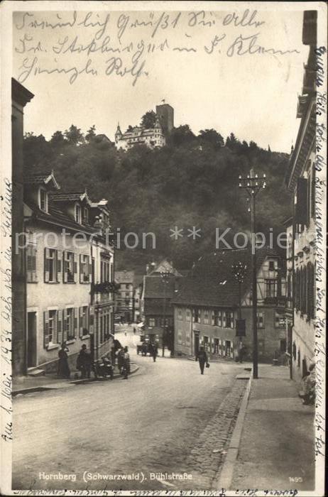 Hornberg Schwarzwald Buehlstrasse